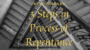 Three Steps in the Process of Repentance